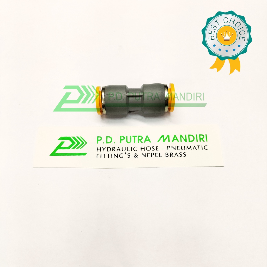PUC 6mm Fitting Pneumatic Selang 6mm