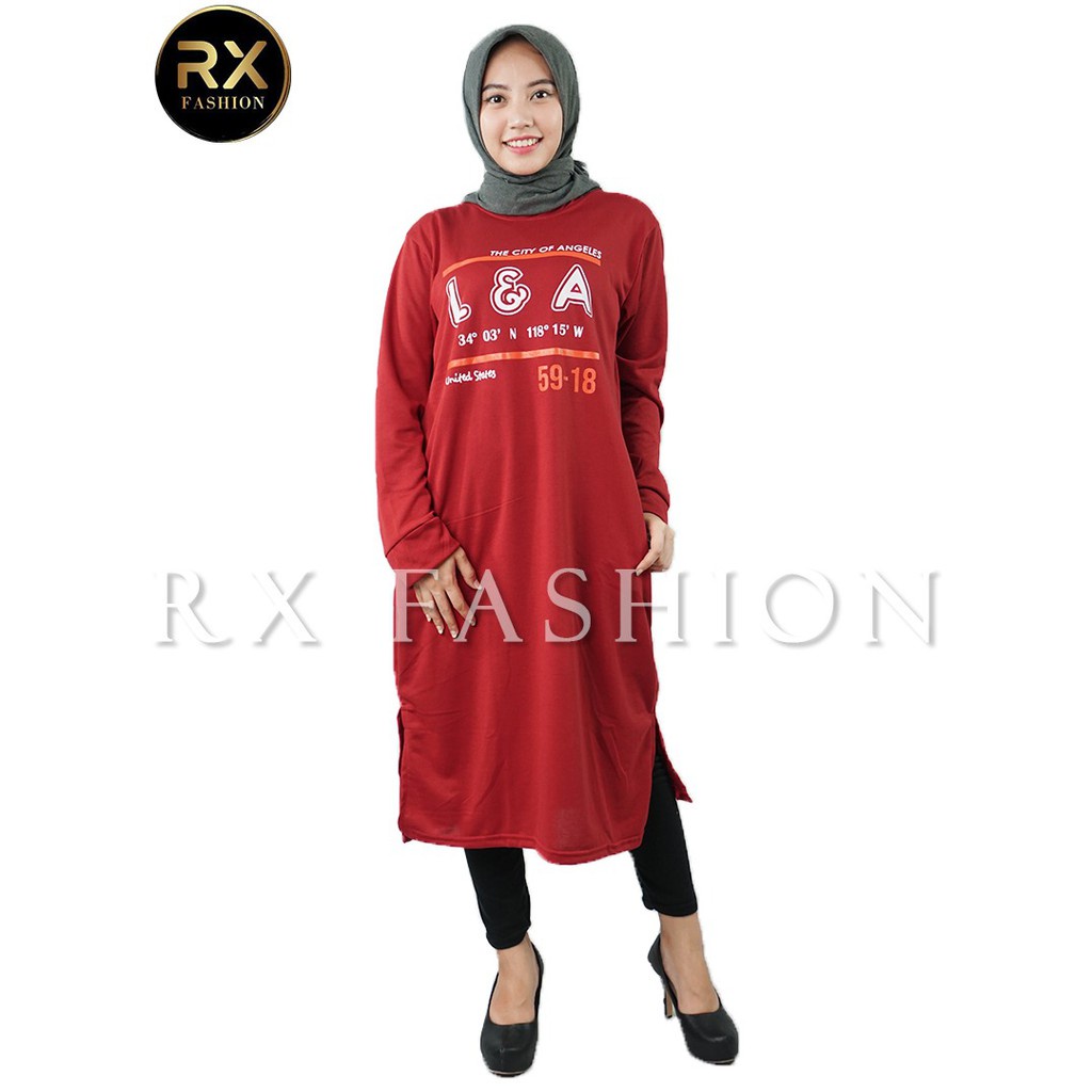 RX FASHION - TUNIK L&amp;A TERLARIS BAHAN BERKUALITAS - FASHION ATASAN WANITA - 1R