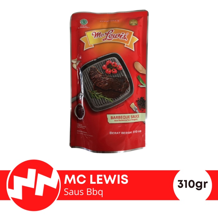 

Saus Bbq Barbeque Mc Lewis 310gr