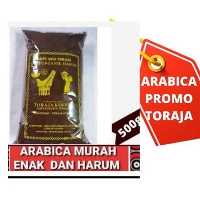 

PROMO KHUSUS KOPI BUBUK SUPER ARABICA KOPI TORAJA 500 gr