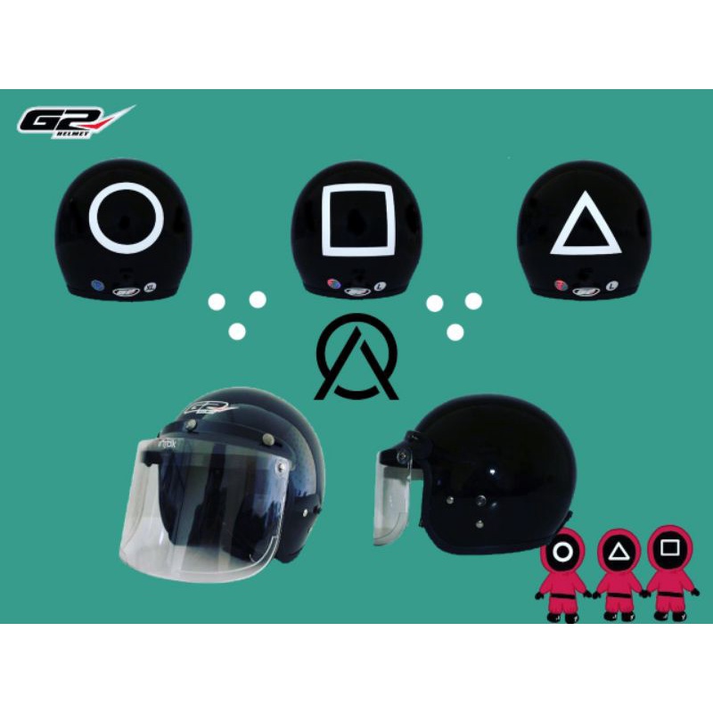 helm Bogo Vintage Squid Game