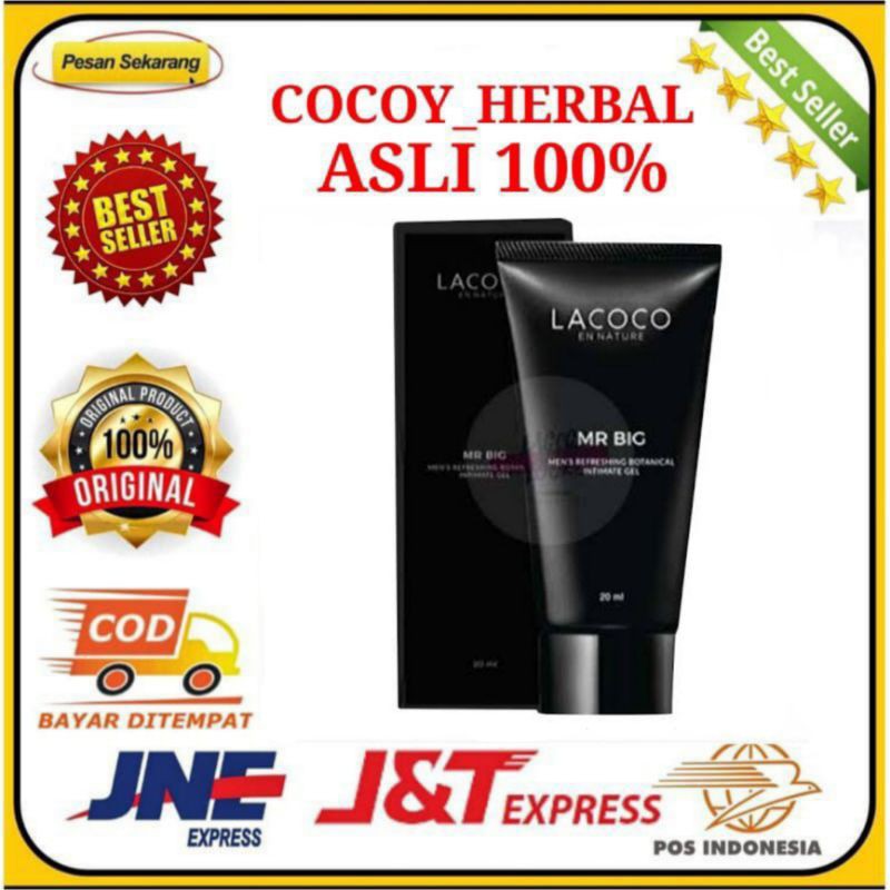 Lacoco Mr Big En Nature Asli Nasa Pembesar Penambah Ukuran Mr.P