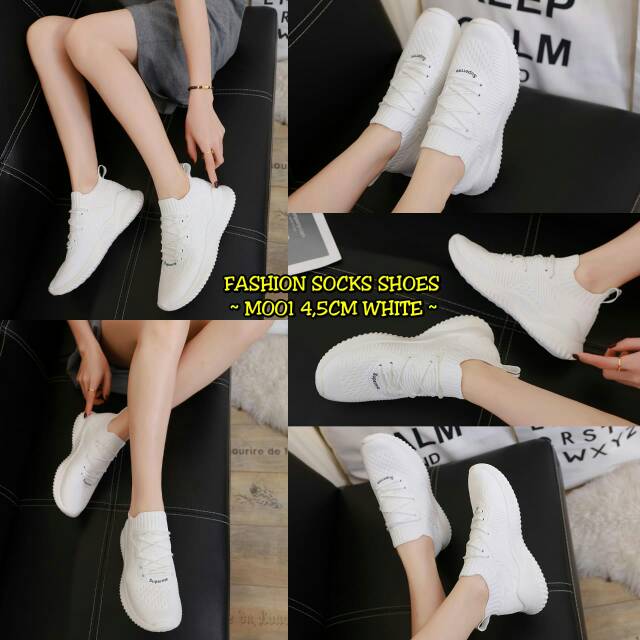 SEPATU FASHION SUPERME SOCKS SHOES M001