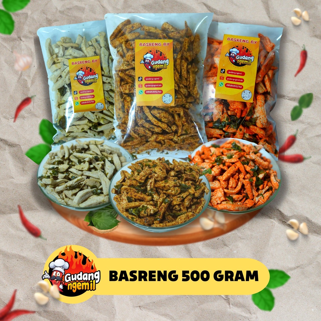 

Basreng Daun Jeruk 500 Gram