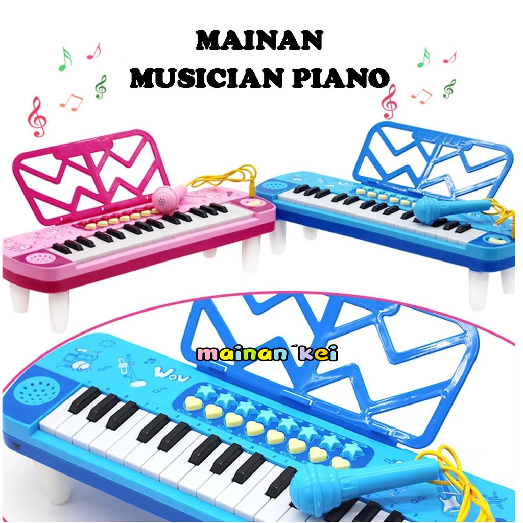 MAINAN ANAK EDUKASI MAINAN PIANO BESAR MAINAN ALAT MUSIK PIANO MUSICIAN