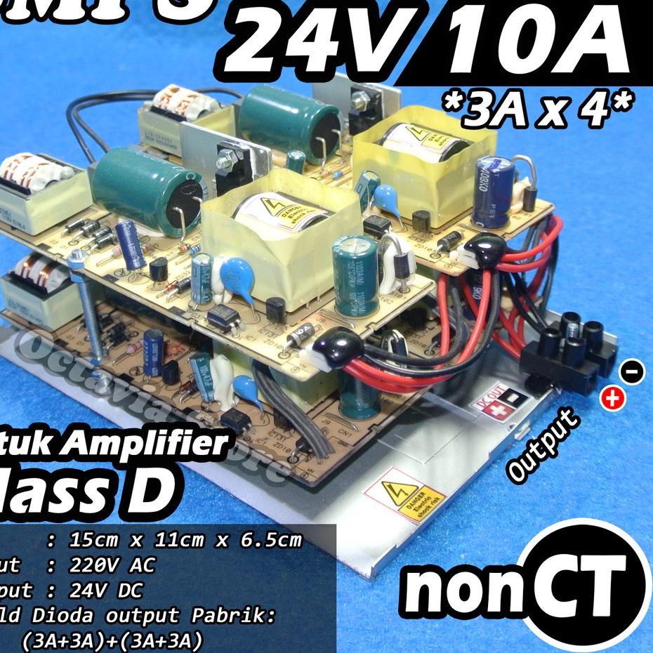 SALEadaptor power supply 24V 10A, 6A SMPS CT dan NonCT|KD8
