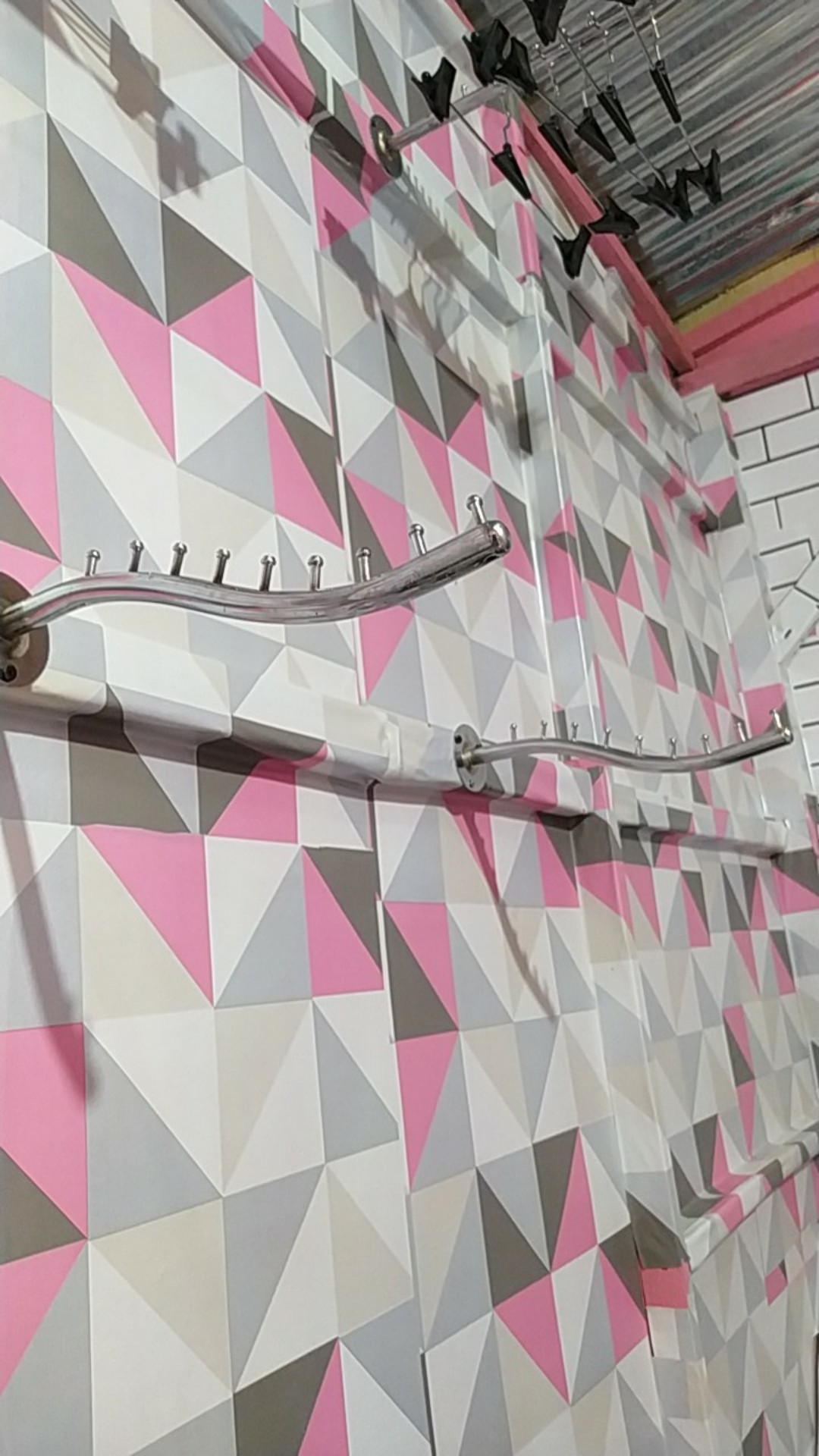 Hanger Suling Belalai Tembok 9 Titik