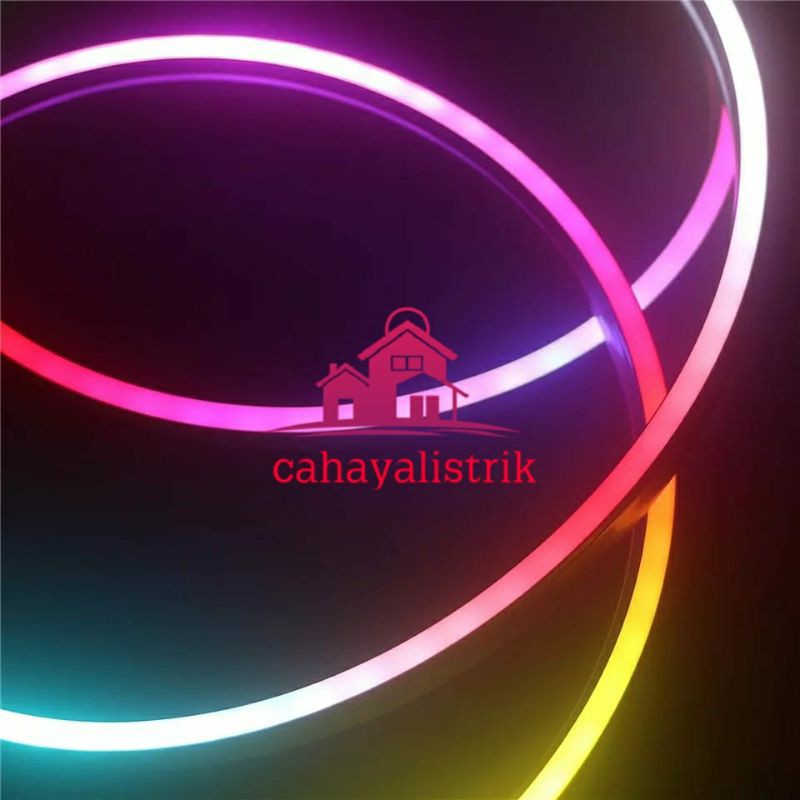 Lampu Led Neon Flexible Rgb 220v 5m Flexible Sign Led / Lampu Selang Led/lampu tik tok