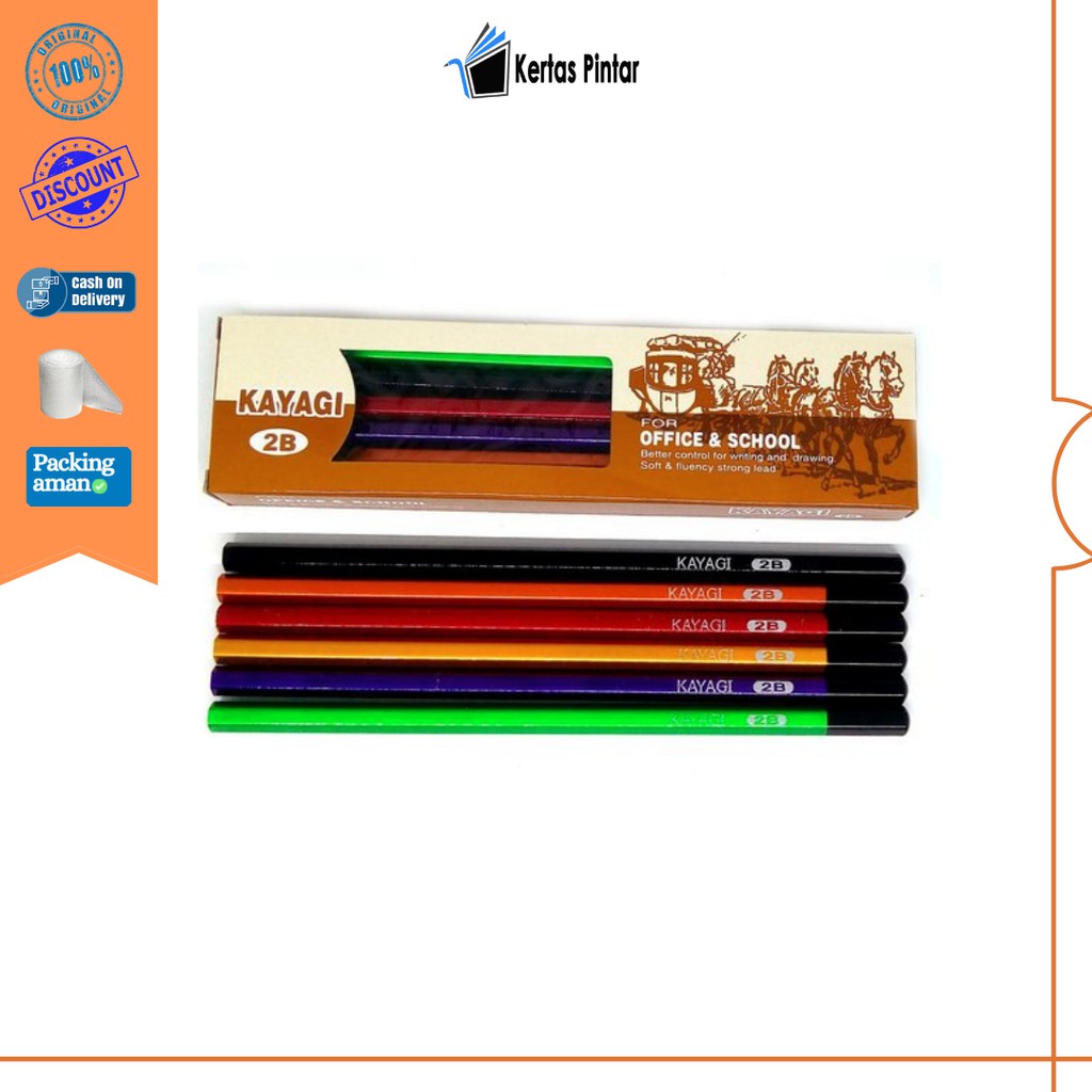 

PENSIL 2B KAYAGI MURAH WARNA WARNI