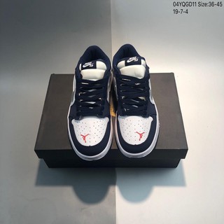  Sepatu  Basket  Model Nike  Air Jordan 1 Low Nyaman Warna 