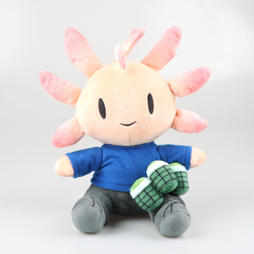 27 cm Axolotl Mainan Mewah Boneka Boneka Salamander Bantal Dekorasi Rumah Ornamen Hadiah Anak