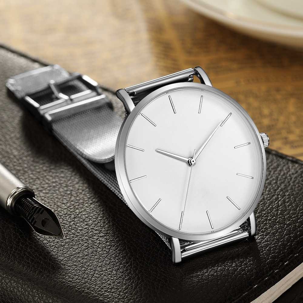 Paling Dicari ! Relogio Jam Tangan Kasual Pria Milanese Stainless Steel - 3294