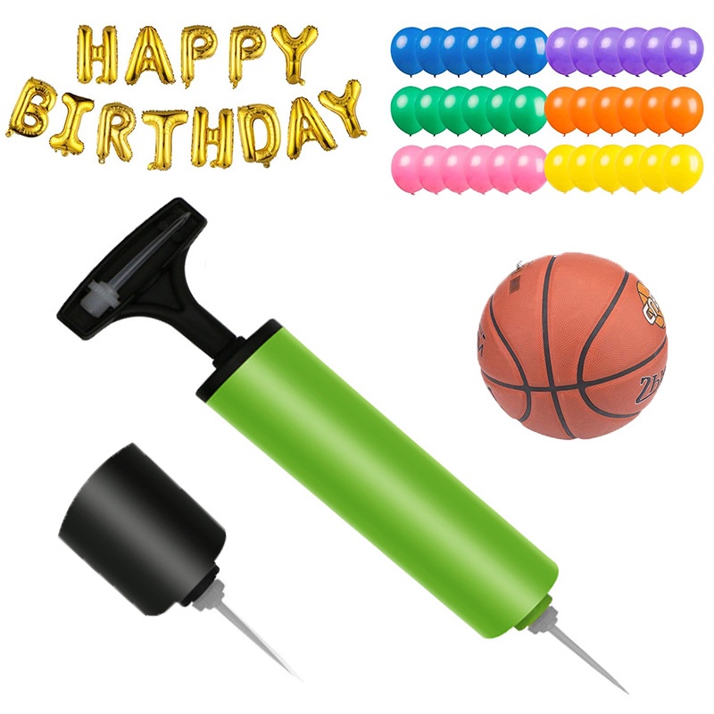 1Pc Mini Portable Hand Balloon Pump / Durable Ball Inflating Pump for Football,Basketball,Balloon