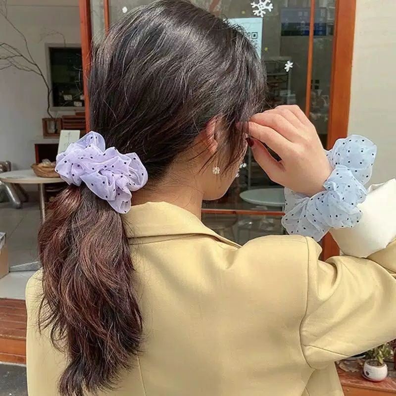 KUNCIRAN Karet  RAMBUT MOTIF LUCU.