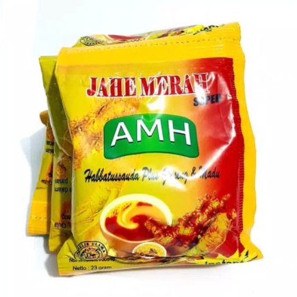 Jahe Merah AMH Jahe Merah SULE Super plus Ginseng Habbatussauda Madu original.