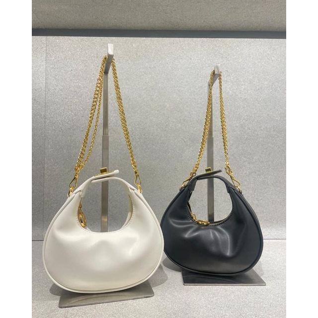 CK Mini Crescent Hobo Bag