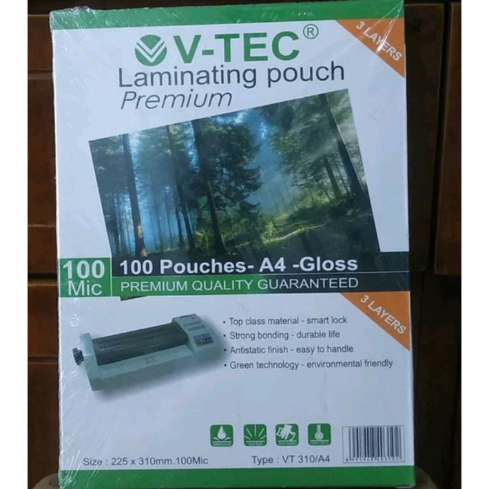

plastik laminating film.V-tec.ukuran A4