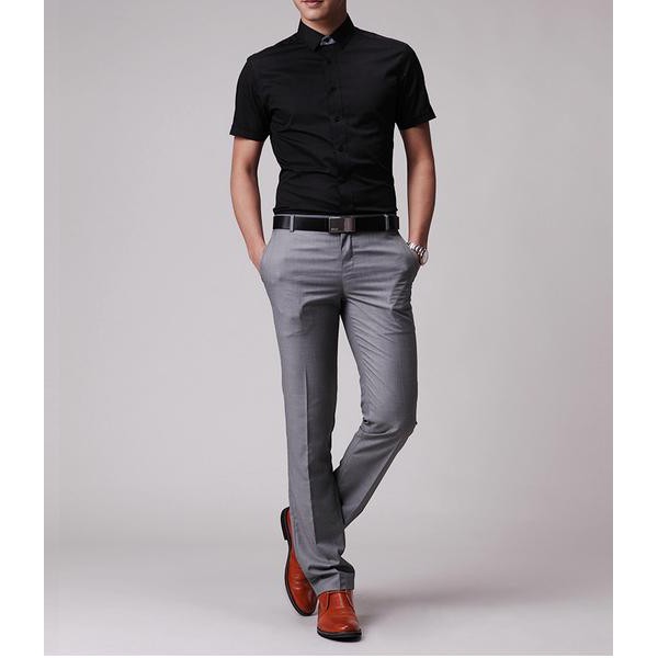 Celana Import Men Fashion Office Cardinal Slim Fit Shopee Indonesia