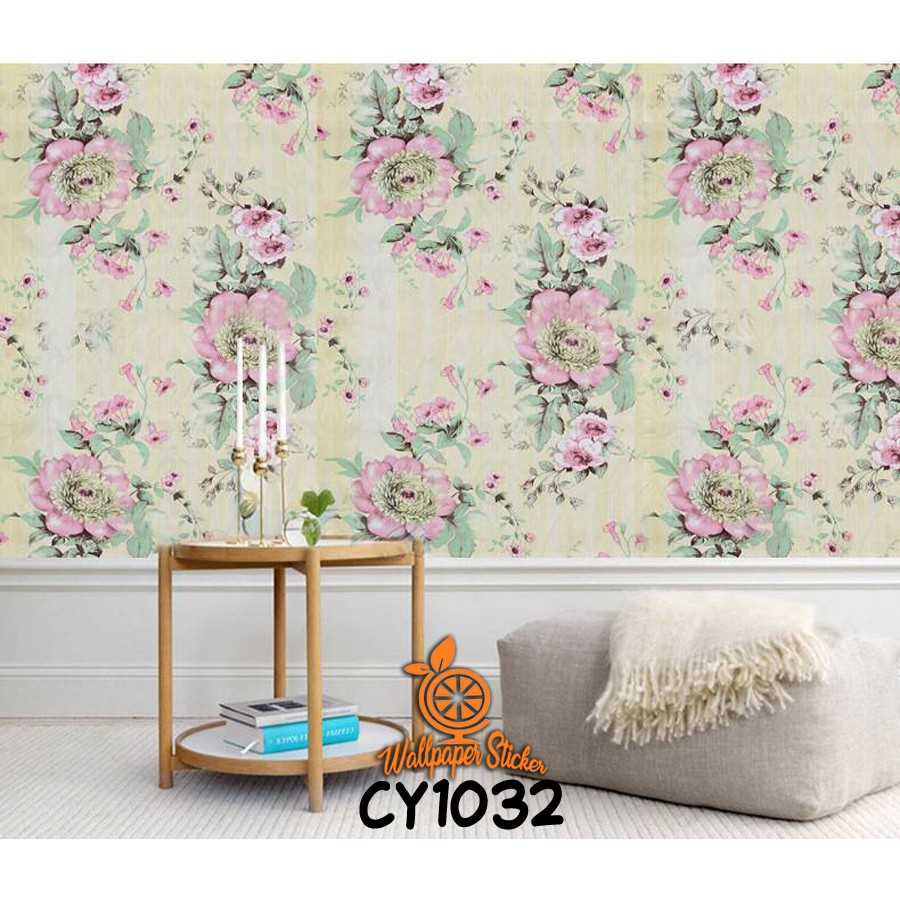 Wallpaper Stiker wallpaper Dinding wallpaper Motif Batik wallpaper 3D Wallpaper murah Ukuran 45cm X 9meter