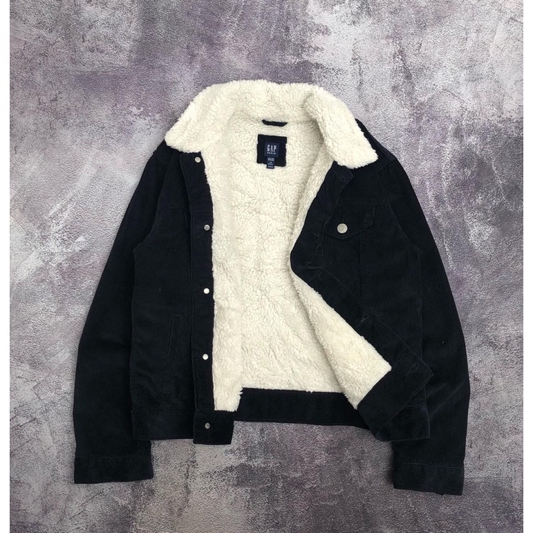 Trucker jacket corduroy gap second brand