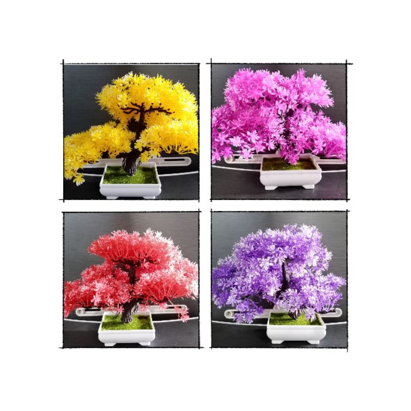 bunga plastik bonsai/tanaman plastik/artificial/home dekor