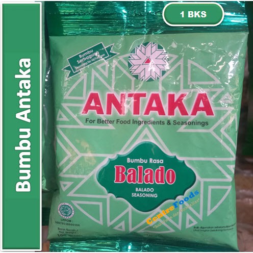 

Bumbu Rasa Balado | Bumbu Serbaguna Antaka [ Harga Per BKS ]