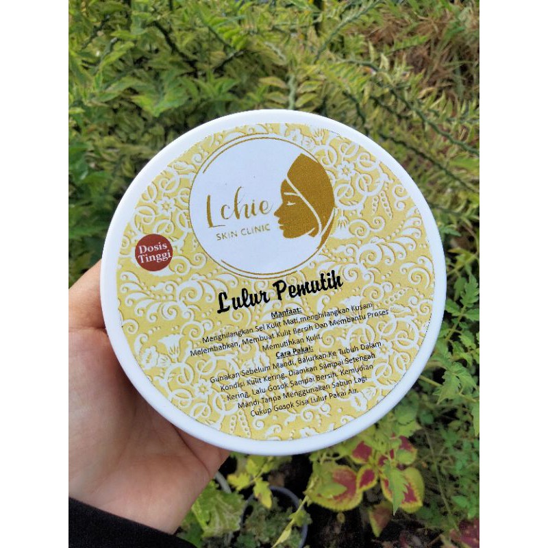 lulur pemutih Lchie racikan Kuala lumpur 250gr