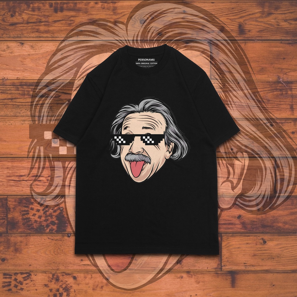 Kaos Einstein Thuglife - Baju Seri Einstein