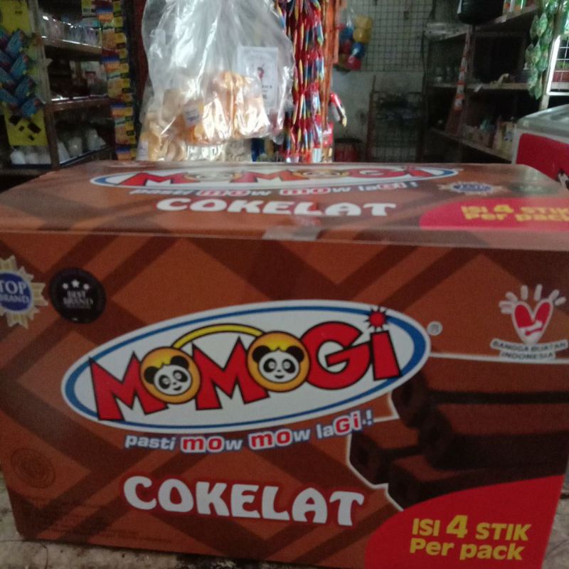 

Momogi Cokelat 1000 isi 10 bks x 12gr