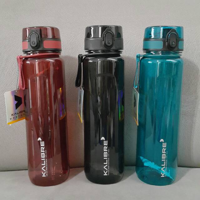 Kalibre 994374 Botol Minum Plastik 1000 ml Tumbler Botol Minum BPA Free Bottle 1 liter