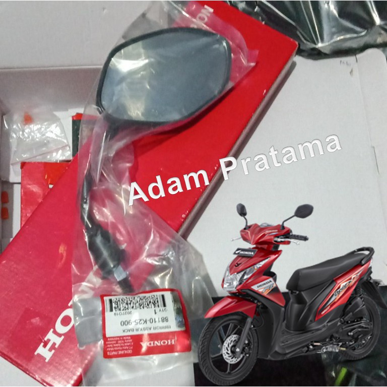 Kaca Spion Beat fi Sebelah Kanan spion Kanan Beat fi Original Honda AHM 88110-K25-900