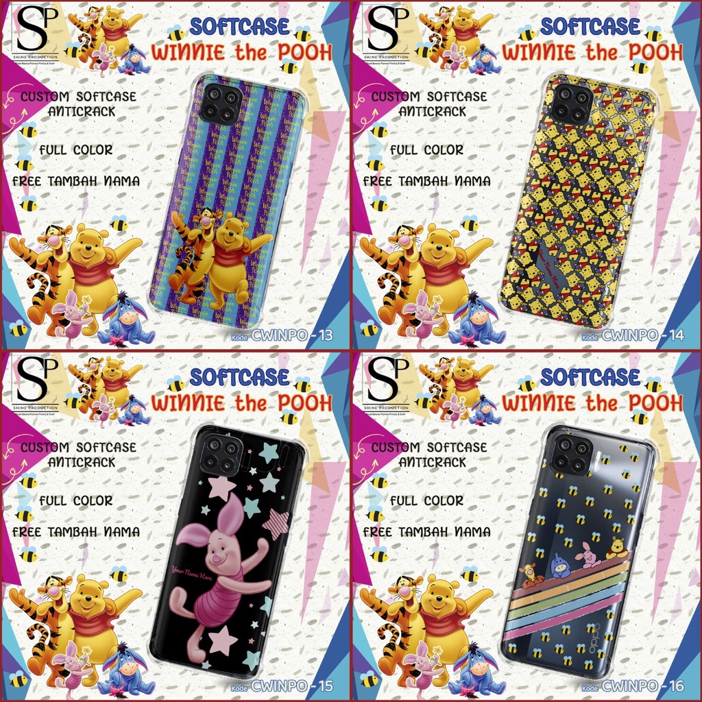 Softcase Winnie The Pooh For Realme C35 C31 C30 C25Y C21Y C21 C20 C11 2021 C17 C15 C12 C11 C2 C1 C25 C25s