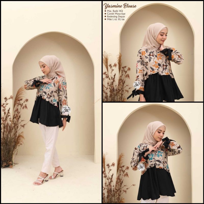 Atasan Batik Wanita PPBTK07 Modern Batik murah Cassual Atasanbatik Wanitabatik /Atasanwanita