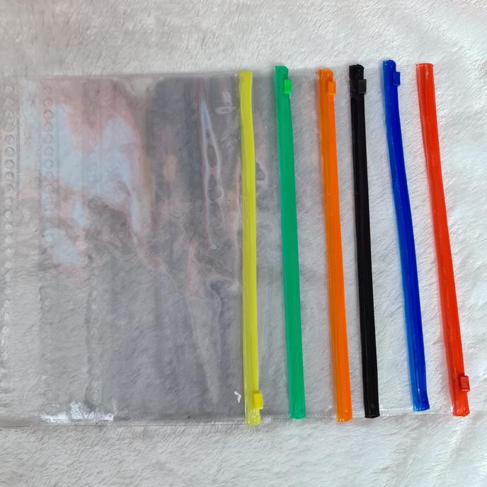 

ZIPPER ZIP LOCK BINDER MULTIHOLES POCKET - B5