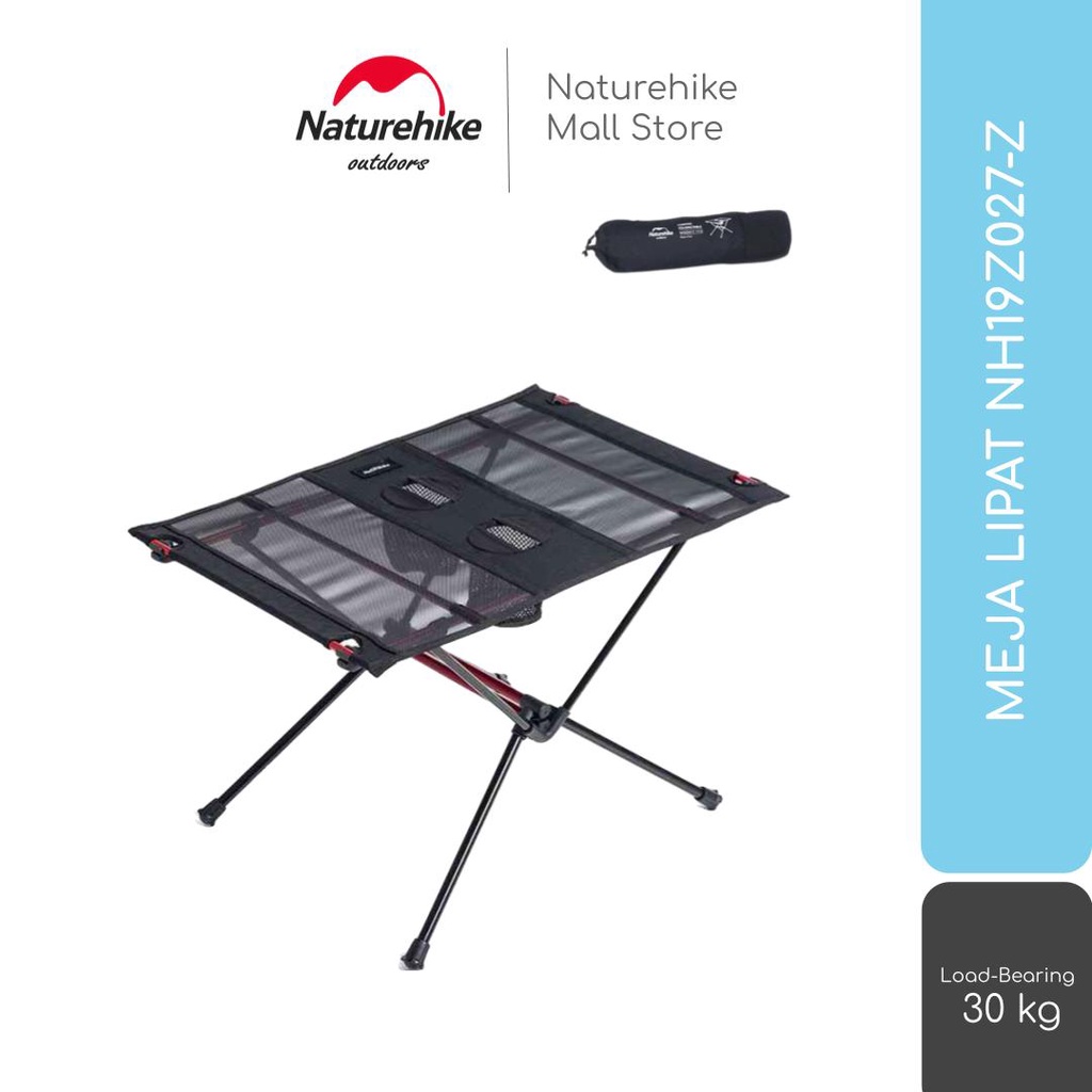 MEJA LIPAT NATUREHIKE NH19Z027-Z PORTABLE CAMPING BBQ OUTDOOR GUNUNG PIKNIK GUNUNG ULTRALIGHT