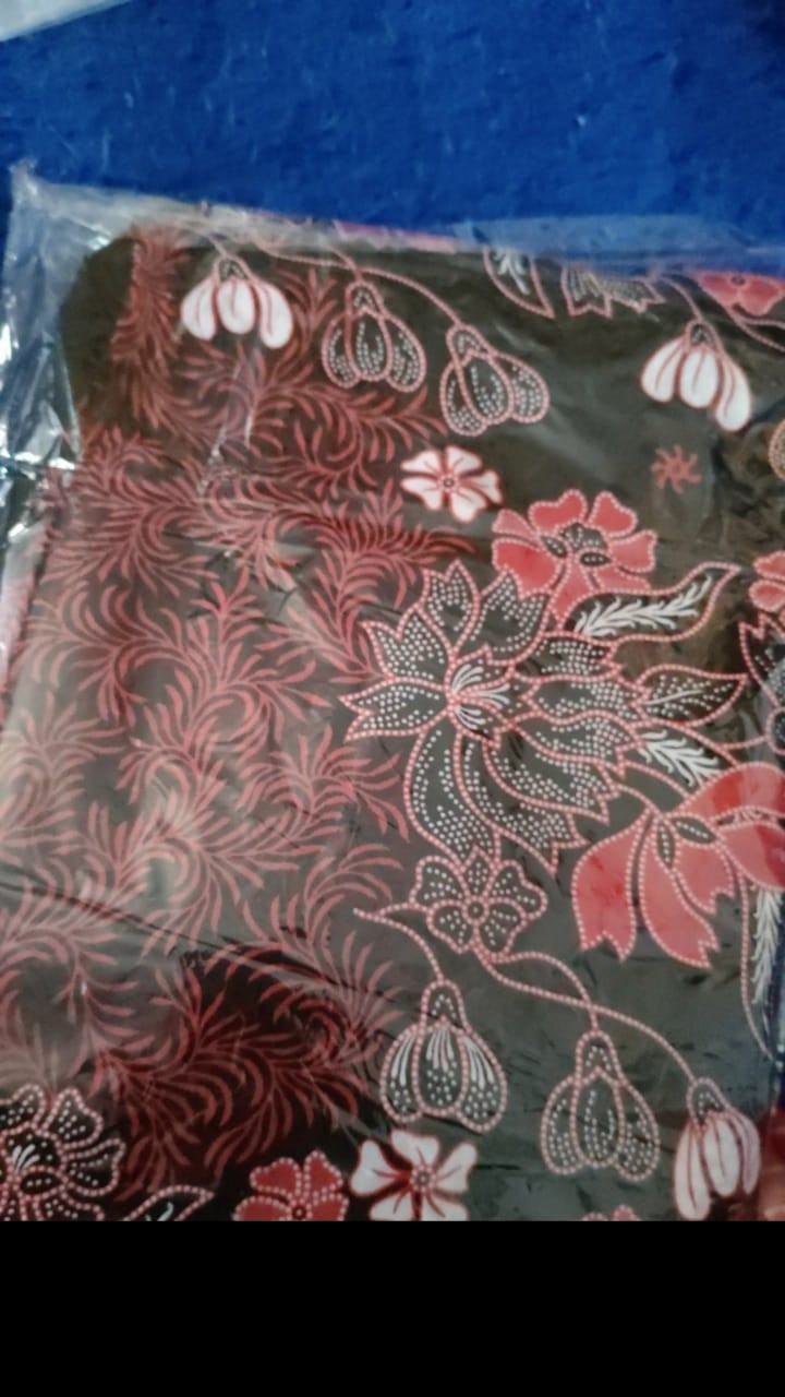 Gamis Batik Sriwedari Maxi Modern Jumbo Bumil/busui Katun