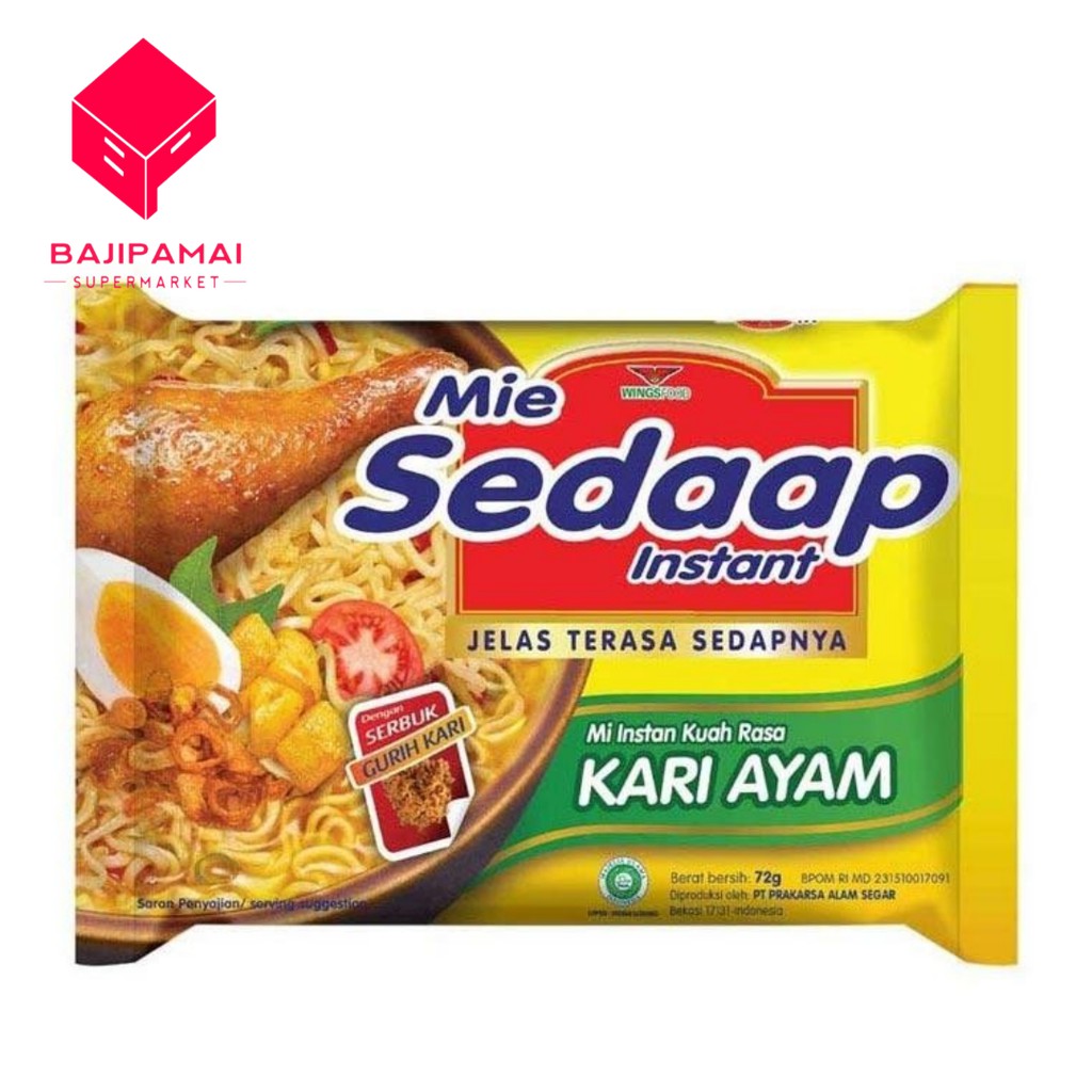 

MIE SEDAAP INSTAN KUAH RASA KARI AYAM