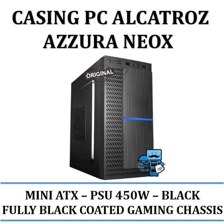 Casing PC Alcatroz Azzura Neox PSU 450W - Mini - ATX