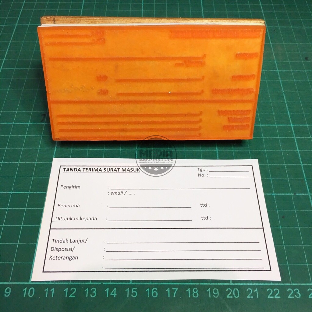 

Stempel Kayu Jumbo Besar Maksimal 12x7cm | 14x6cm
