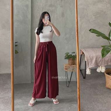 AZKYA KULOT RIBON PANTS PREMIUM CELANA KULOT