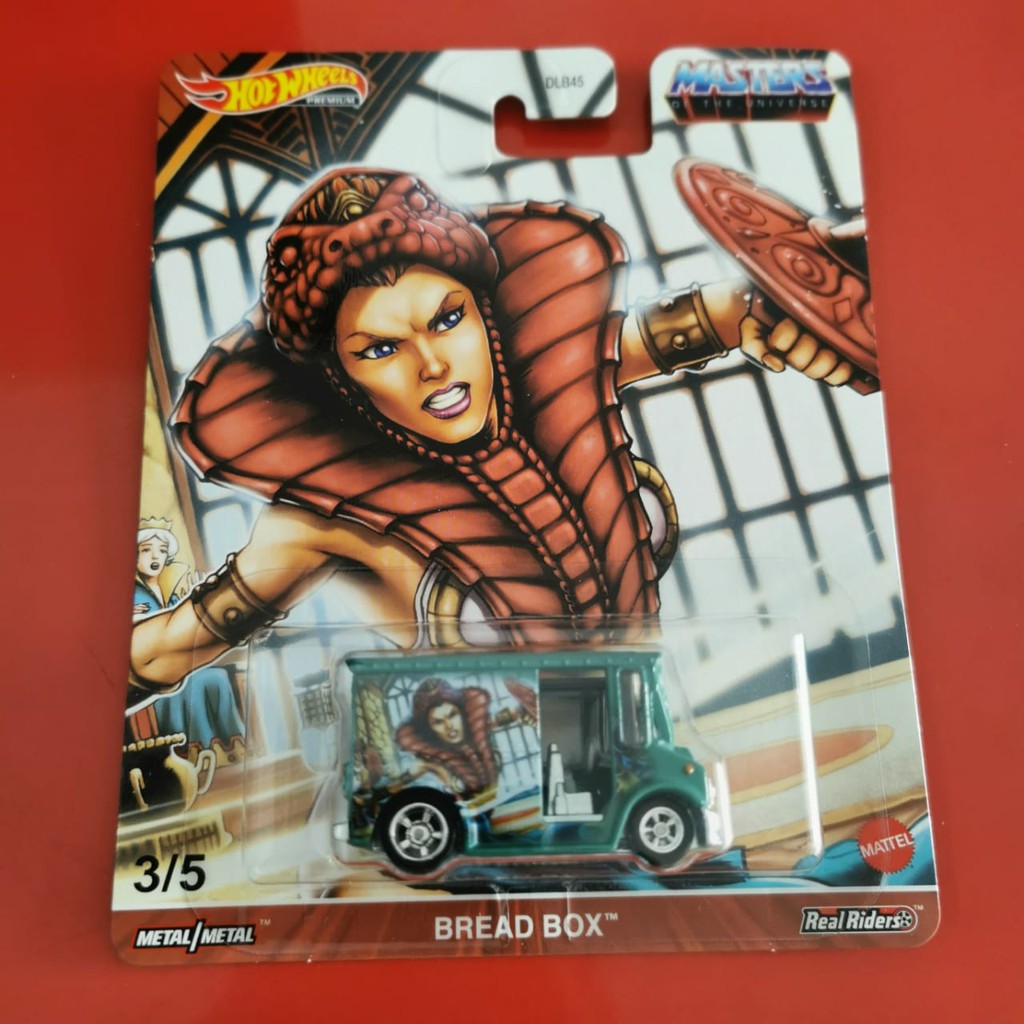 Diecast Hot Wheels Masters of the Universe Master Bread Box HW Hotwheels Pop Culture Mobil Mainan