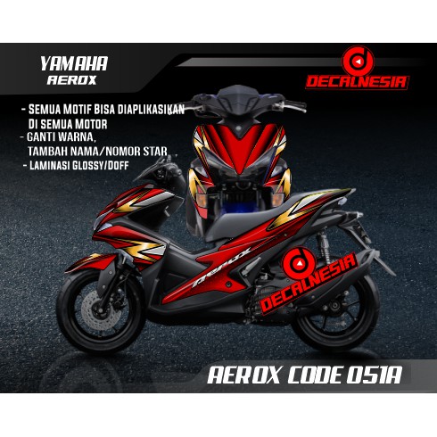 Decal Aerox / Sticker Aerox / Stiker Aerox / Stiker Aerox 155 / Stiker Aerox Full Body