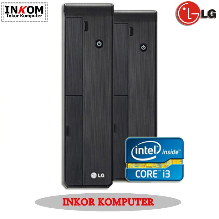 PC Build up Rakitan LG Slim i3 WIndows ORI