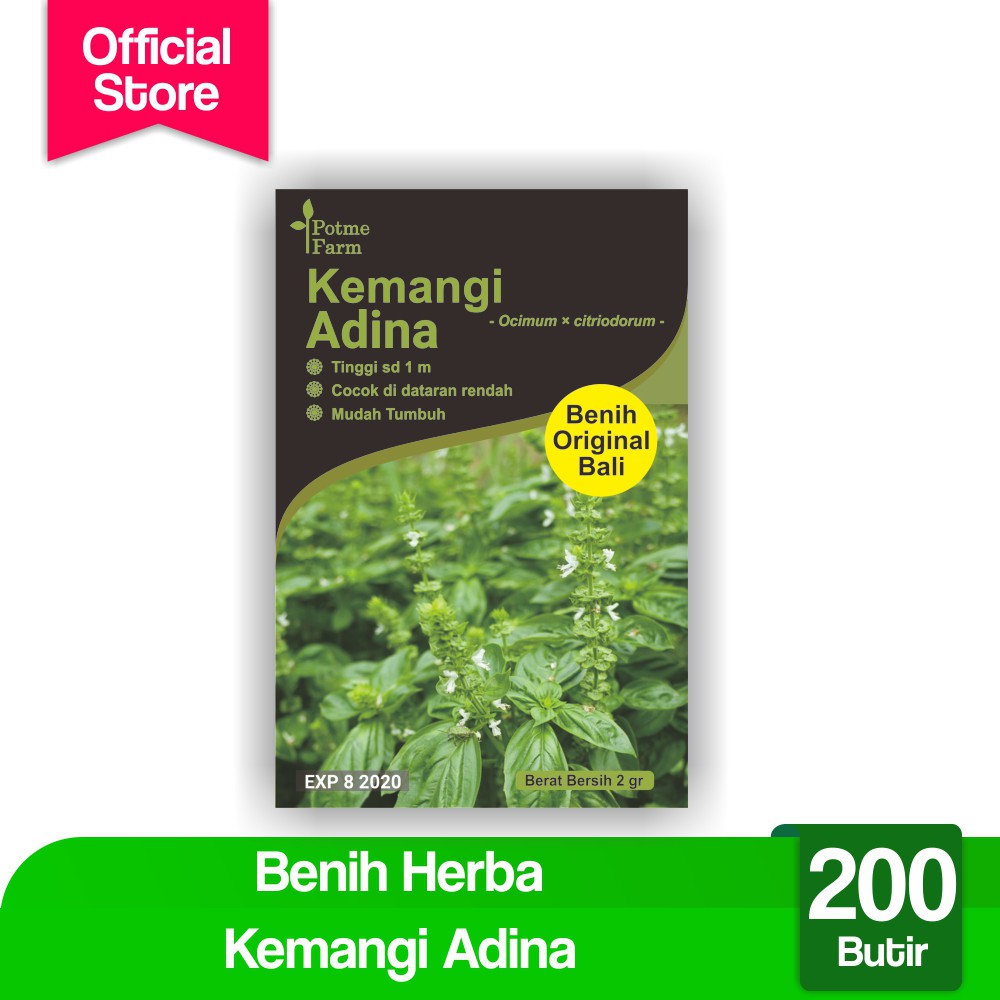 

Benih Kemangi Adina (Potme Farm)