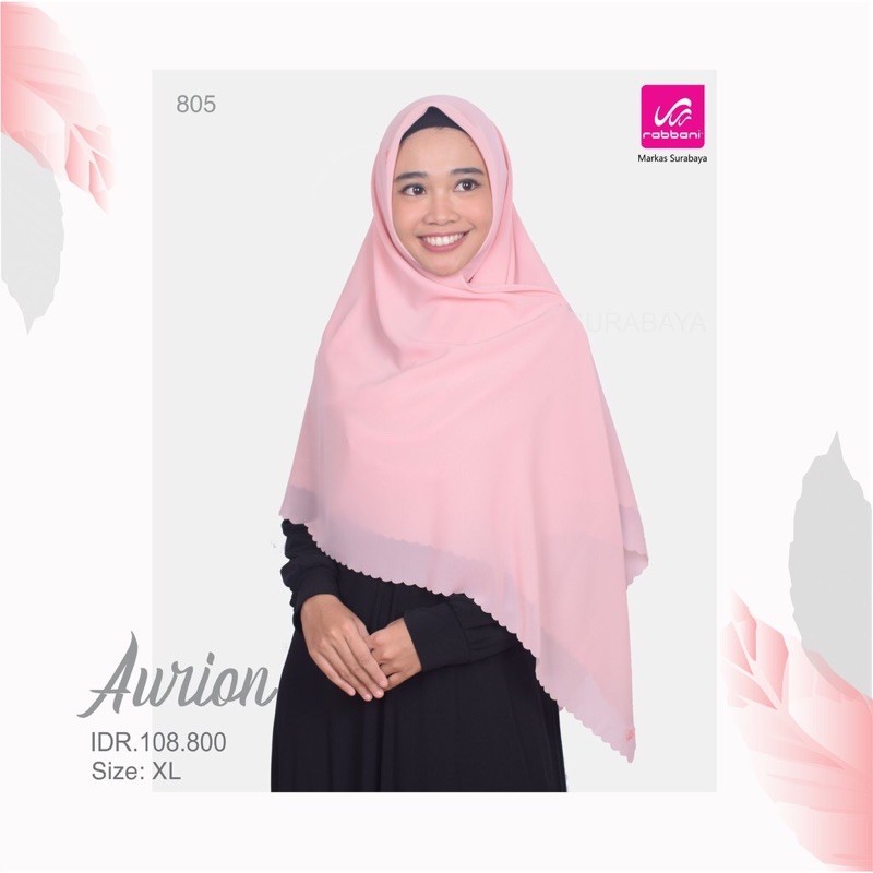 (Best Seller) Zahira Aurion XL Rabbani ORI
