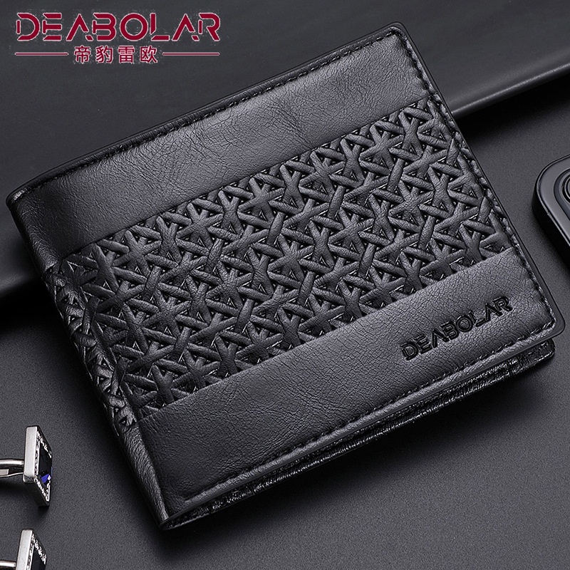 DOMPET LIPAT PRIA KULIT GERMANO IMPORT COWOK KEREN SLOT KARTU UANG PENDEK TIPIS MINI PREMIUM KECIL DEABOLAR ORIGINAL HITAM WA510B5 BRANDED BATAM KEKINIAN DISTRO LAKI REMAJA DEWASA