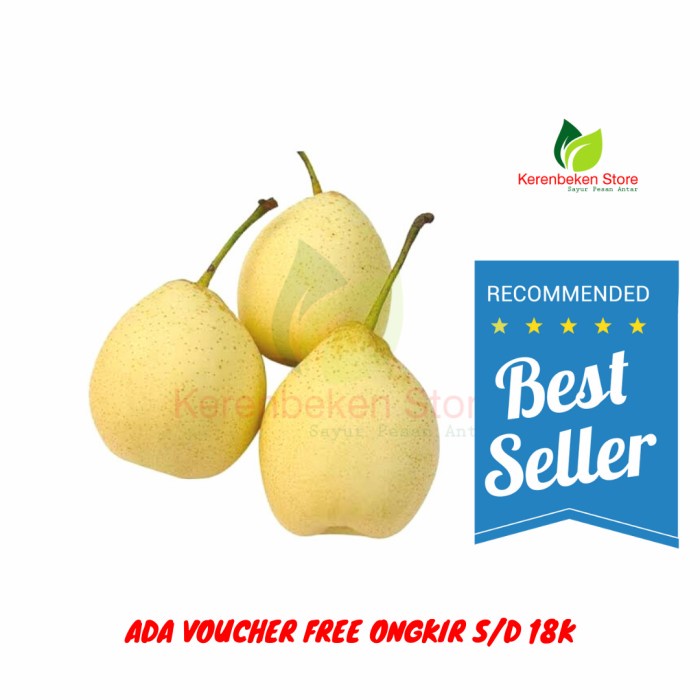 

buah pear - buah pir - 500gr