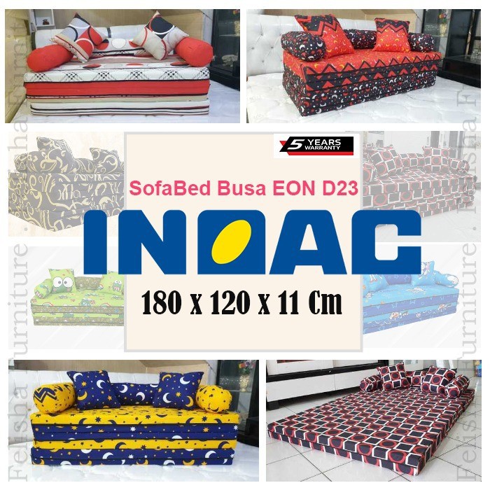 SofaBed INOAC / Kasur Lipat EON D23 Garansi 5 tahun