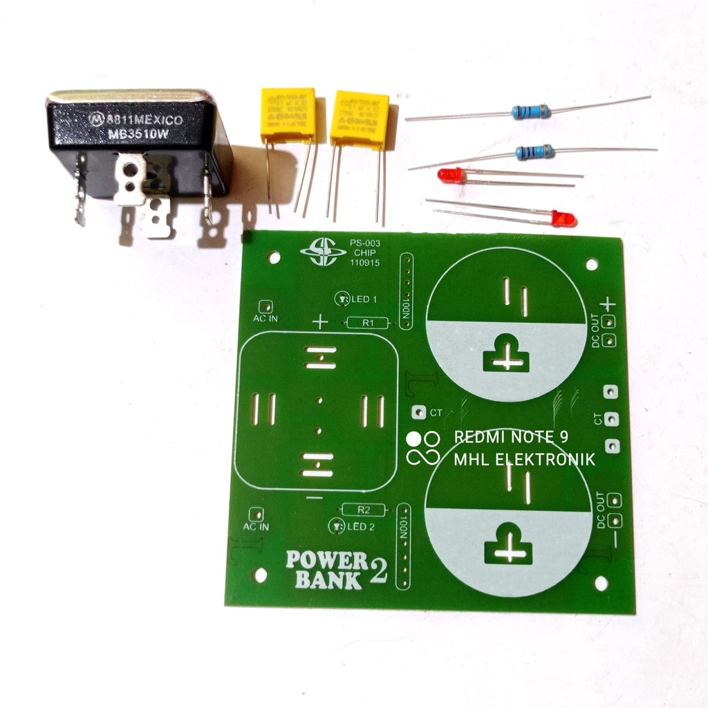 KIT Power Bank PSU 2 Elco Multifungsi