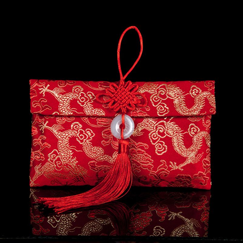 

Angpao cheongsam / angpau red envelope sangjit / imlek